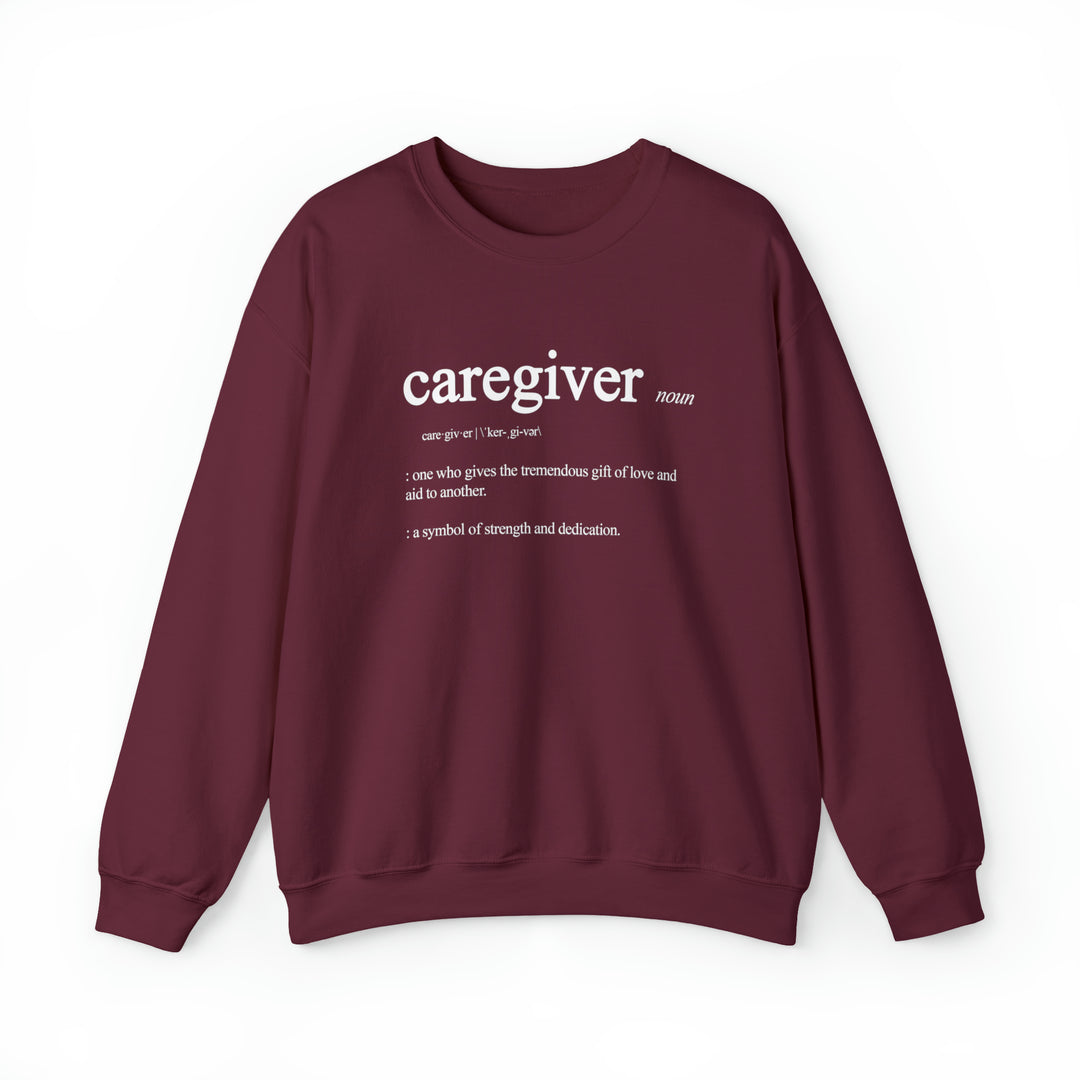 Caregiver Definition Crewneck