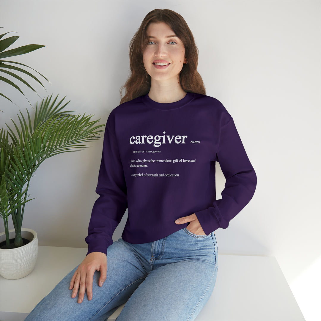 Caregiver Definition Crewneck