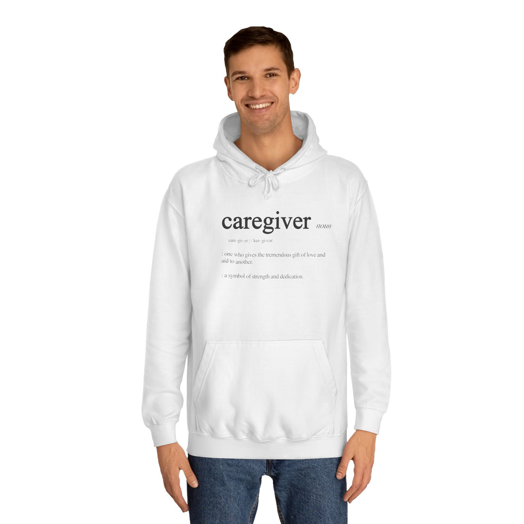 Caregiver Definition Hoodie