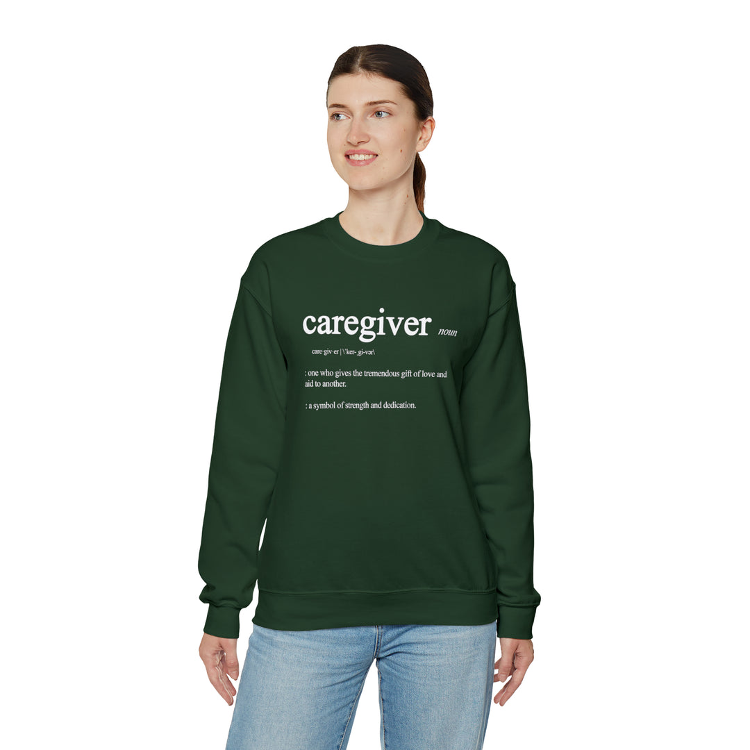 Caregiver Definition Crewneck