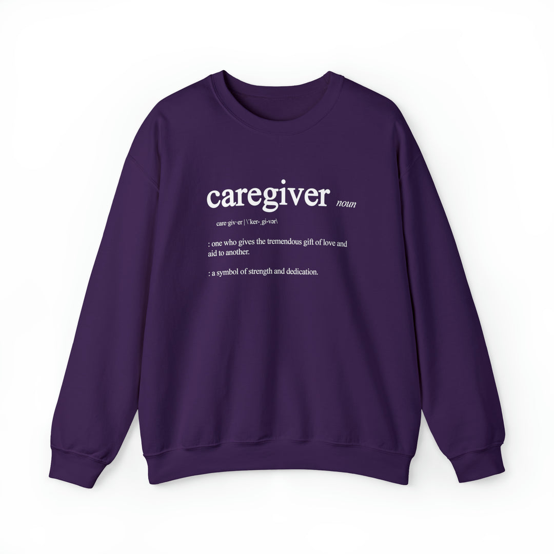 Caregiver Definition Crewneck