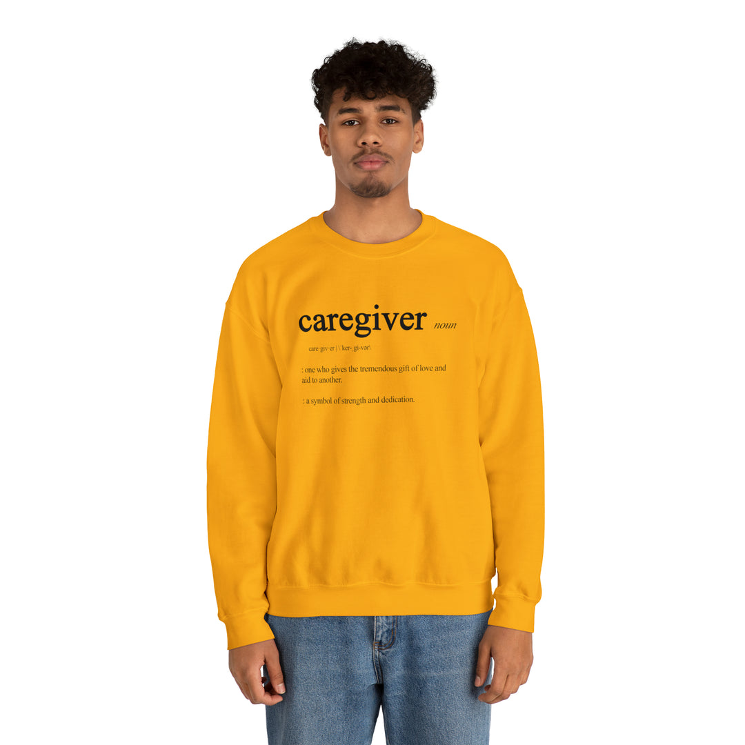Caregiver Definition Crewneck