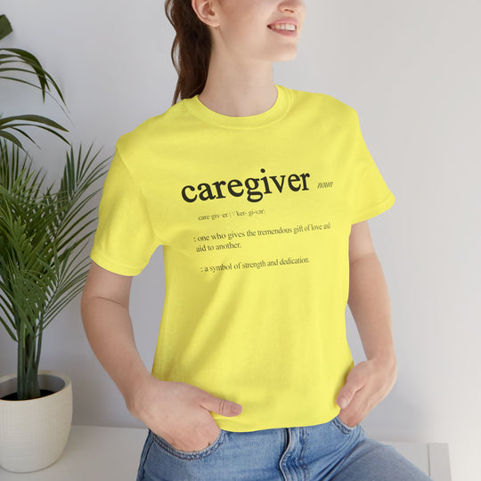 Caregiver Definition Shirt