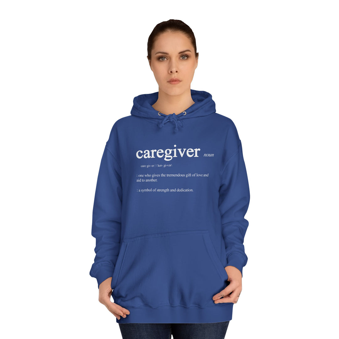 Caregiver Definition Hoodie