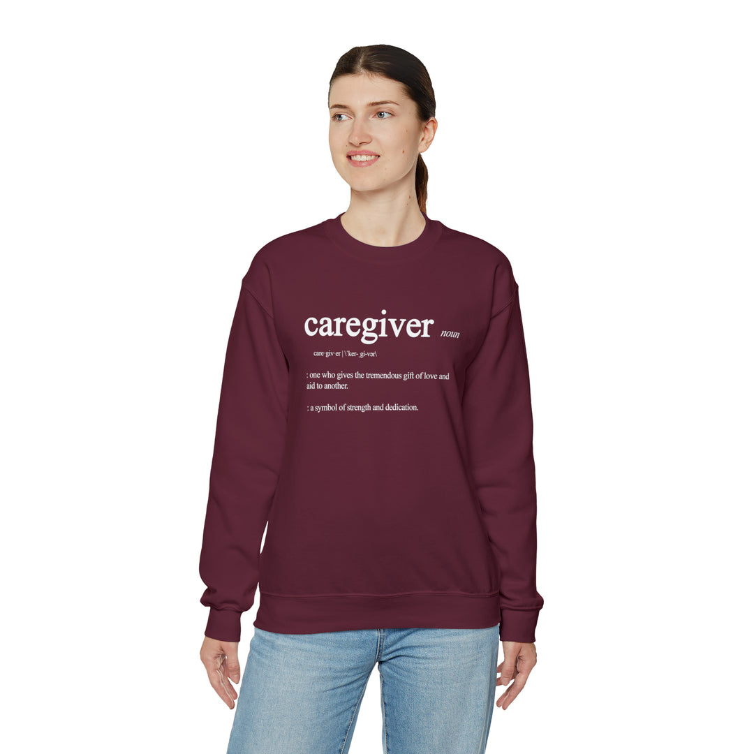 Caregiver Definition Crewneck