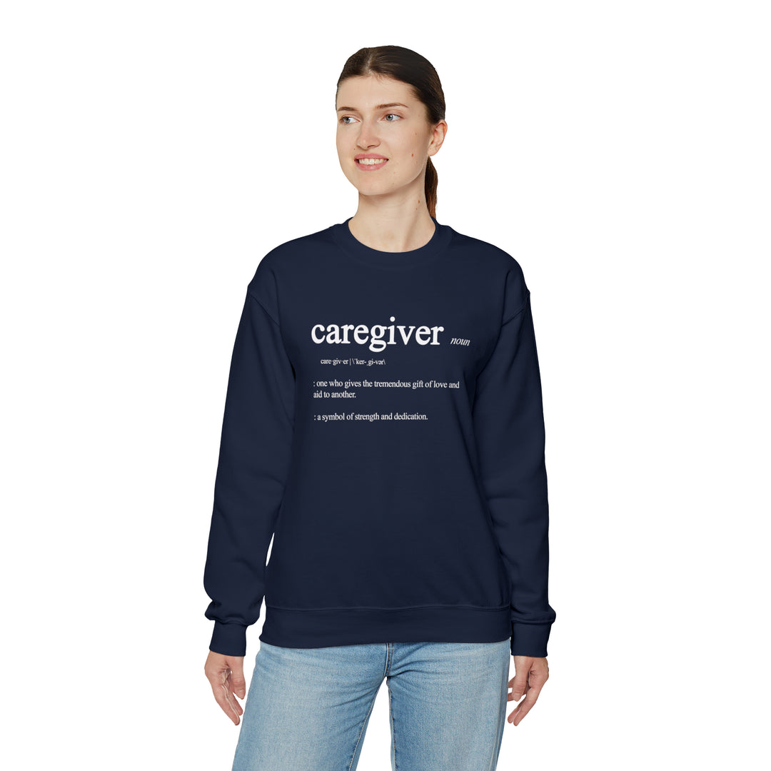 Caregiver Definition Crewneck