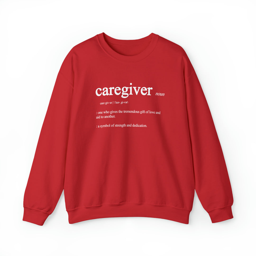 Caregiver Definition Crewneck