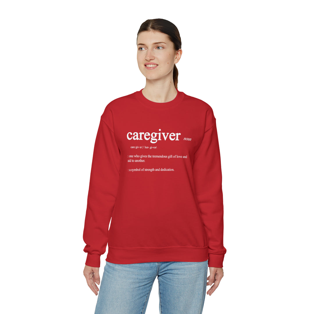 Caregiver Definition Crewneck