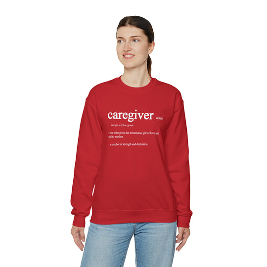 Caregiver Definition Crewneck
