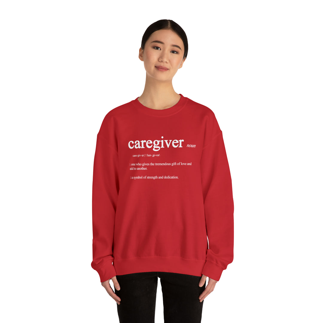 Caregiver Definition Crewneck