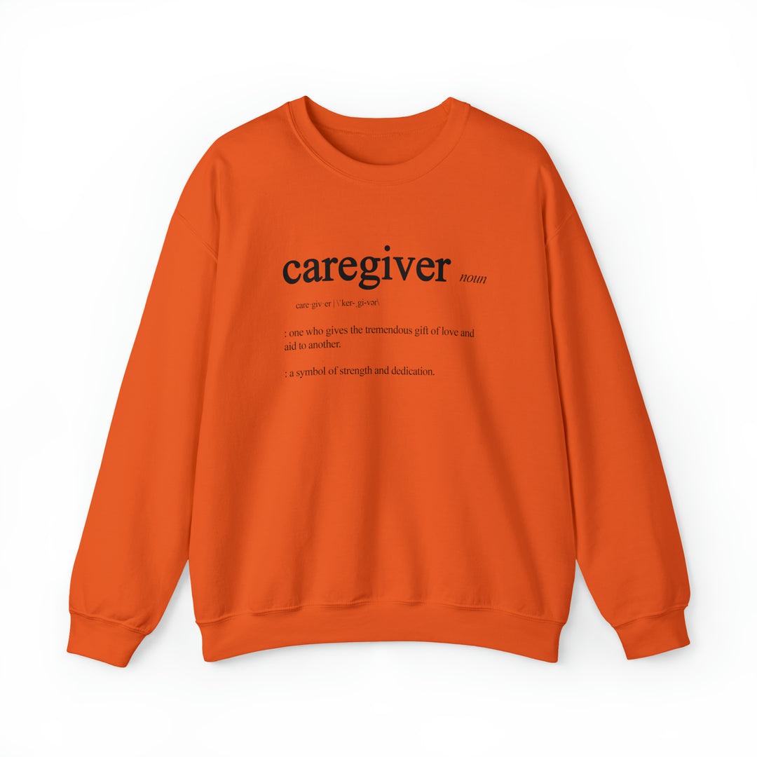 Caregiver Definition Crewneck