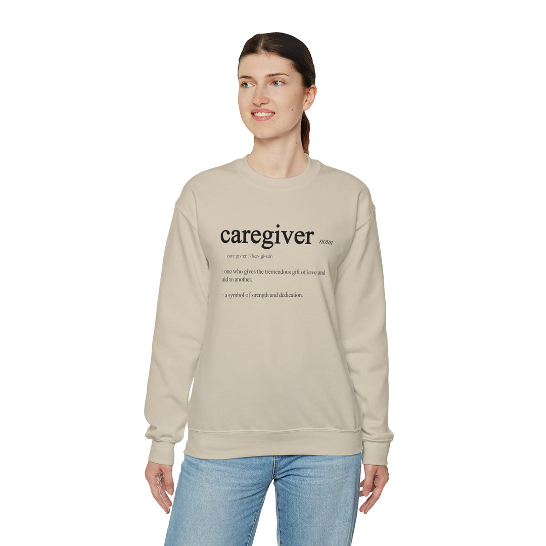 Caregiver Definition Crewneck