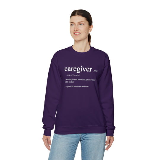 Caregiver Definition Crewneck
