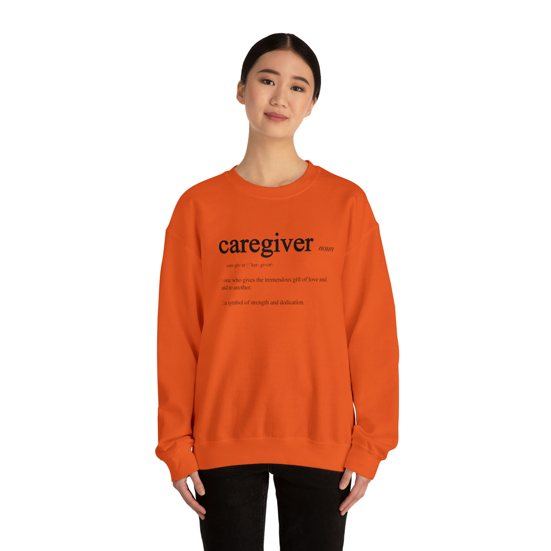 Caregiver Definition Crewneck