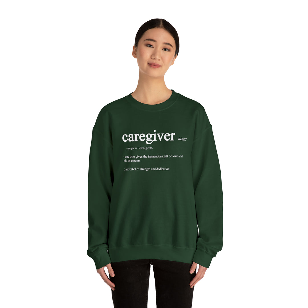 Caregiver Definition Crewneck