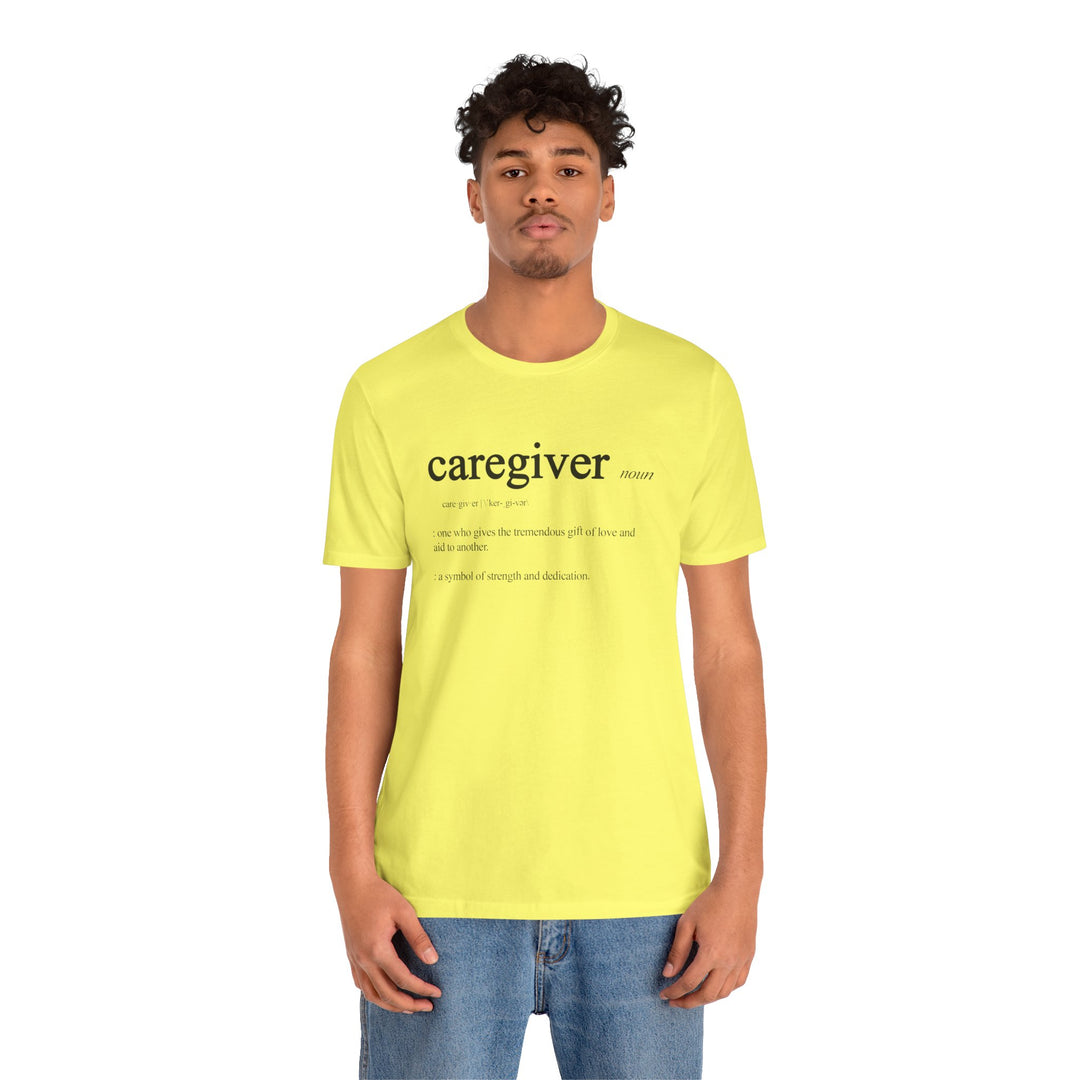 Caregiver Definition Shirt