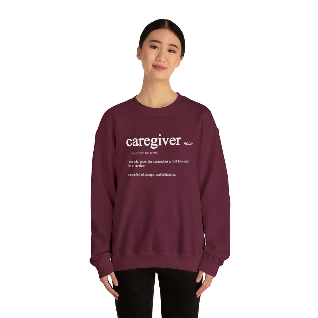 Caregiver Definition Crewneck