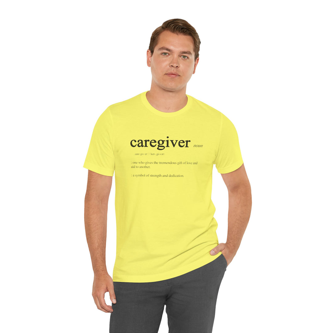 Caregiver Definition Shirt