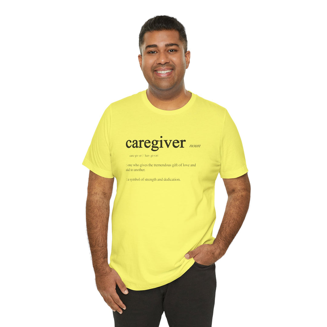 Caregiver Definition Shirt