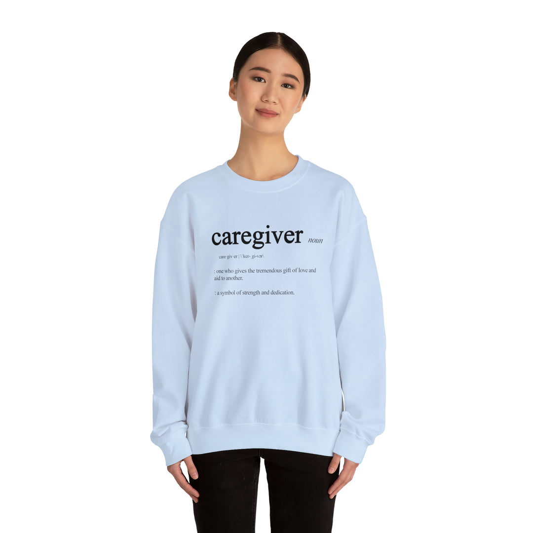 Caregiver Definition Crewneck
