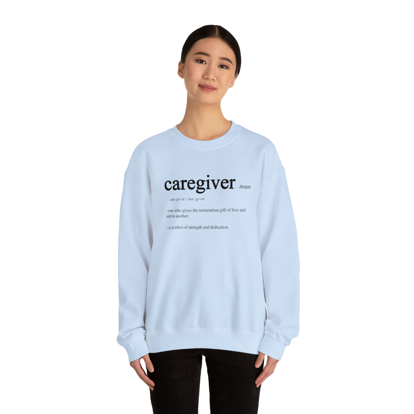 Caregiver Definition Crewneck