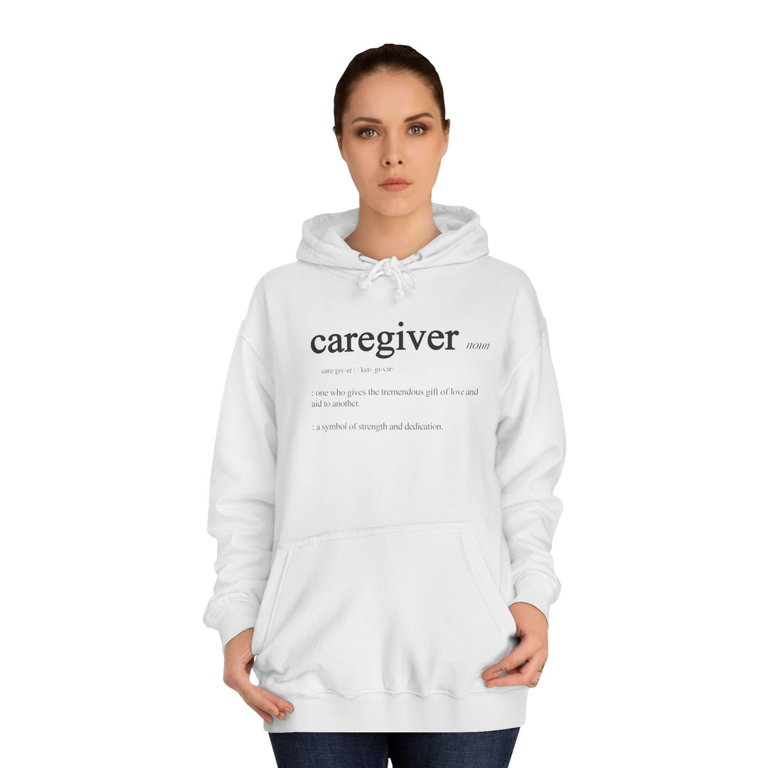 Caregiver Definition Hoodie