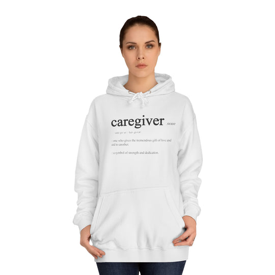 Caregiver Definition Hoodie
