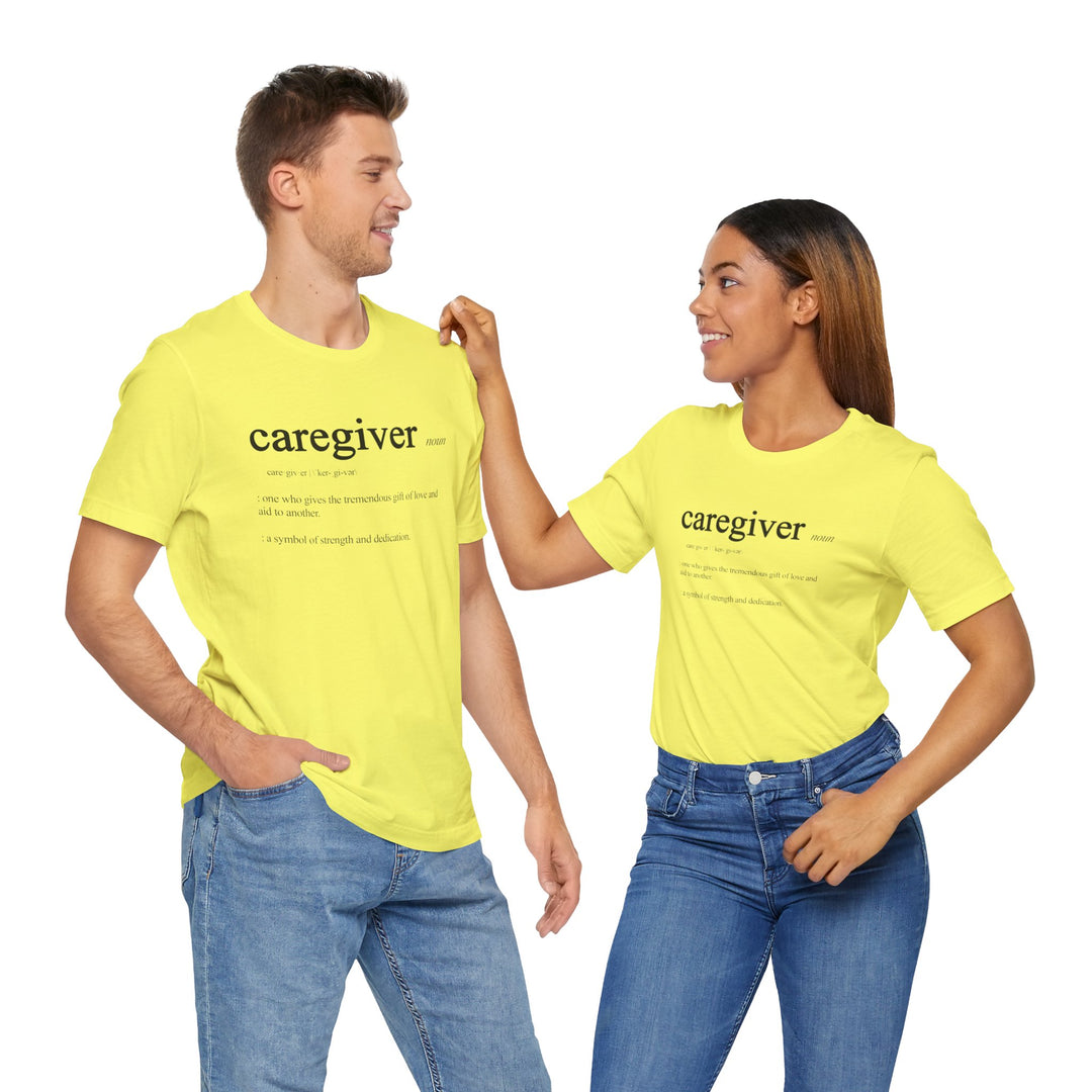 Caregiver Definition Shirt