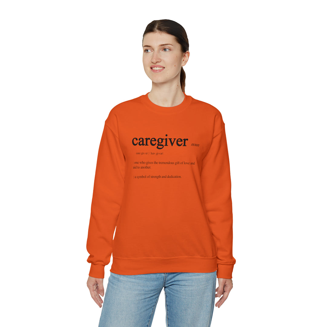 Caregiver Definition Crewneck