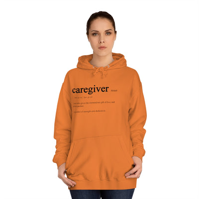 Caregiver Definition Hoodie