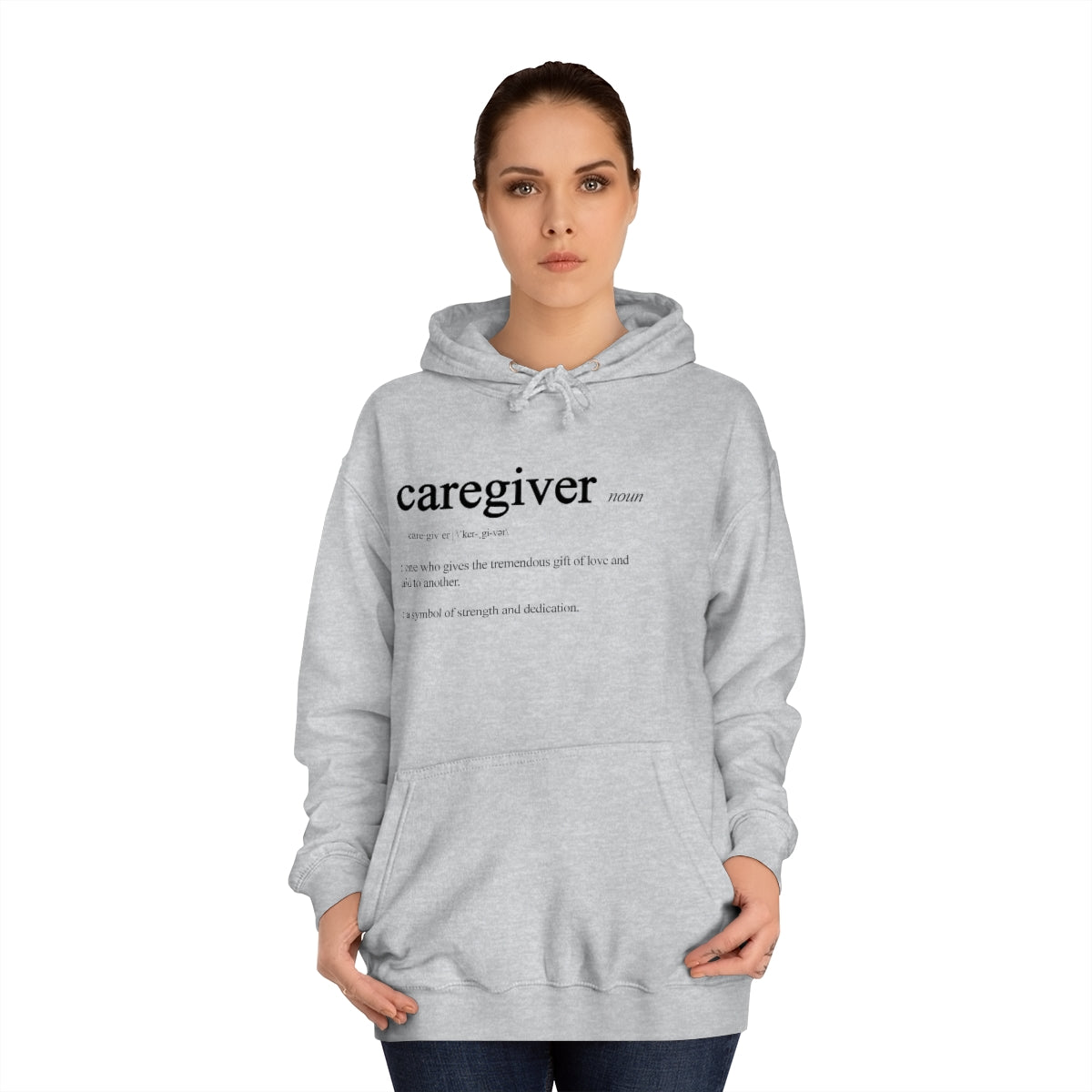 Caregiver Definition Hoodie